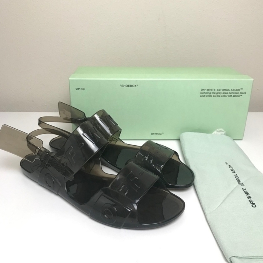 COPY - NIB Offwhite Jelly Sandals